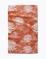 Chrysandthemums Charm Tea Towel