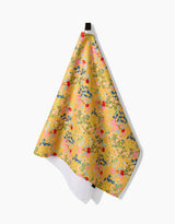 Sunny Cherry Blossoms Tea Towel