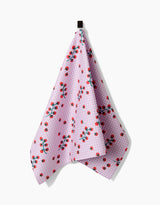 Tomato Gingham Tea Towel