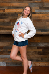 The Summer USA Turned 250 Sweatshirt 4th Of July America
