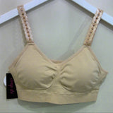Nude Bra Nude Loop Gold Studs