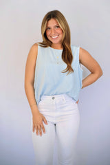 Ellis Blanket Stitch Top