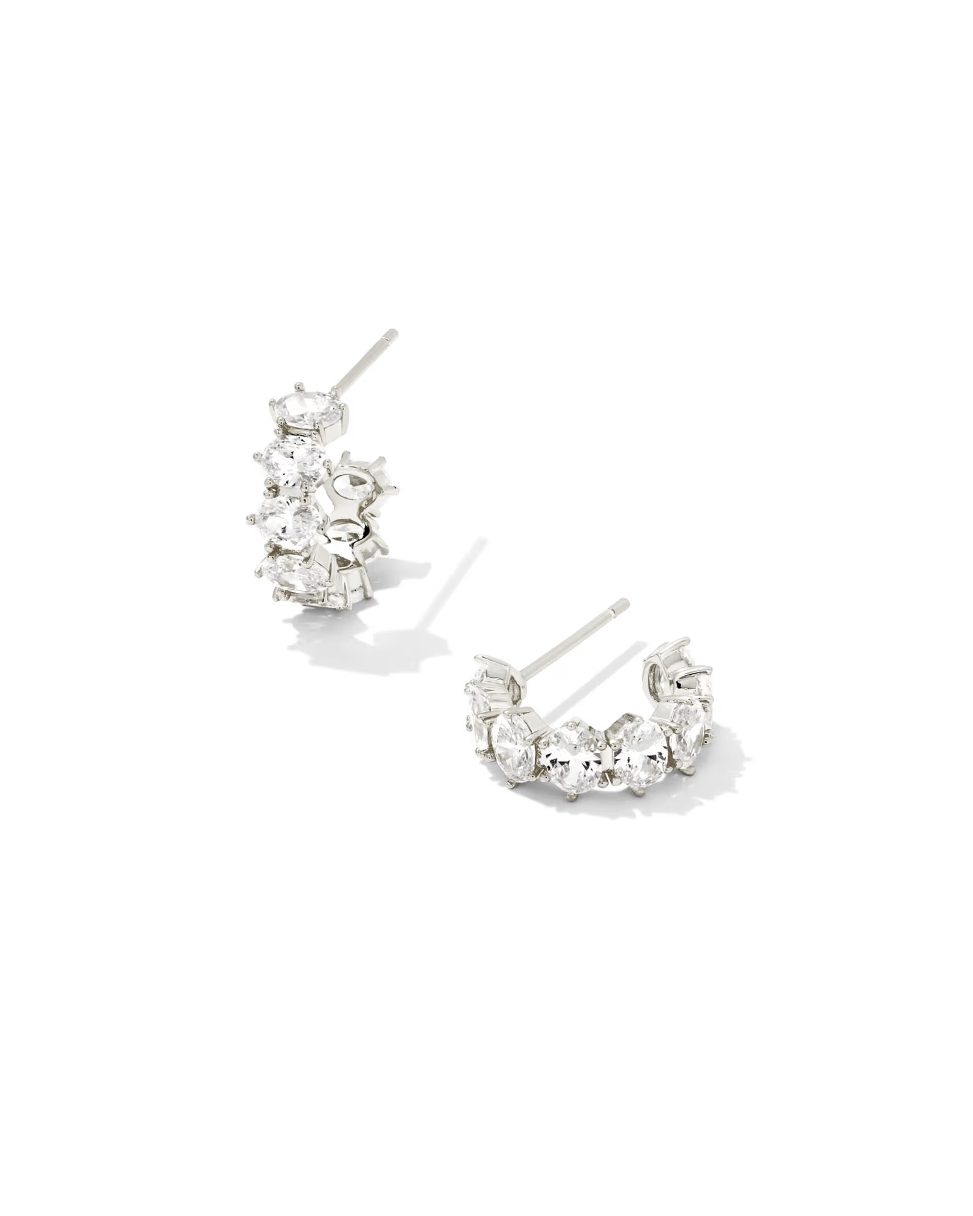 Cailin Crystal Huggie Earings