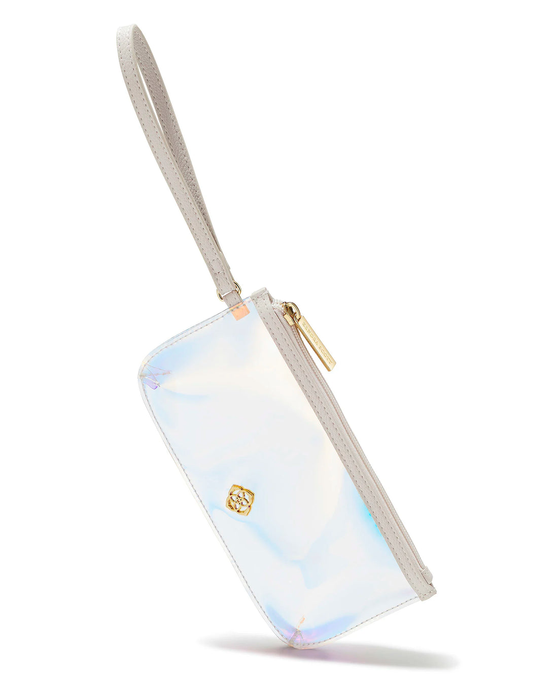 Clear Wristlet - Clear Iridescent