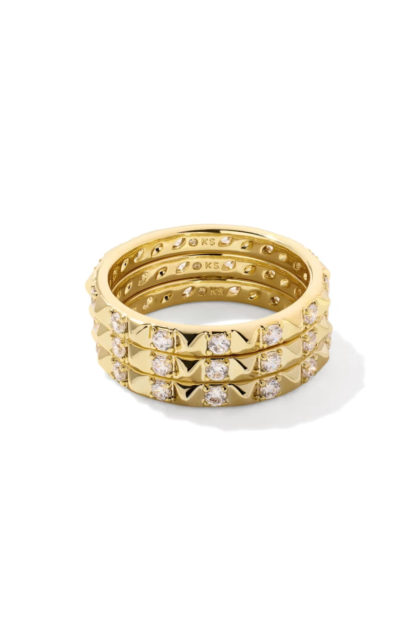 Fate Gold Rings (Set of 3)