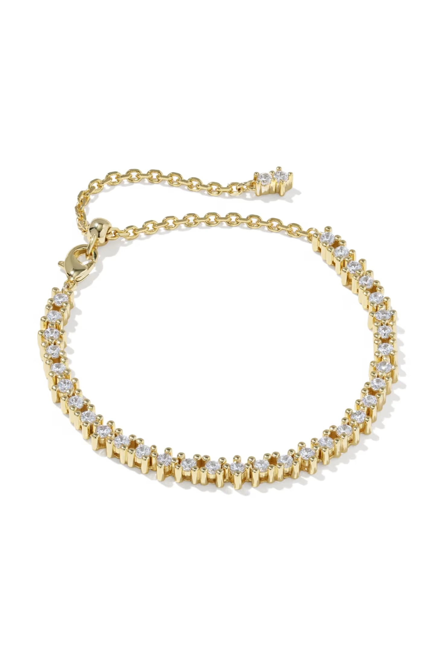Fate Gold Tennis Bracelet