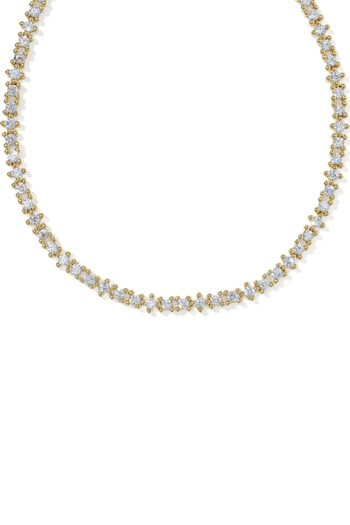 Fate Gold Tennis Necklace