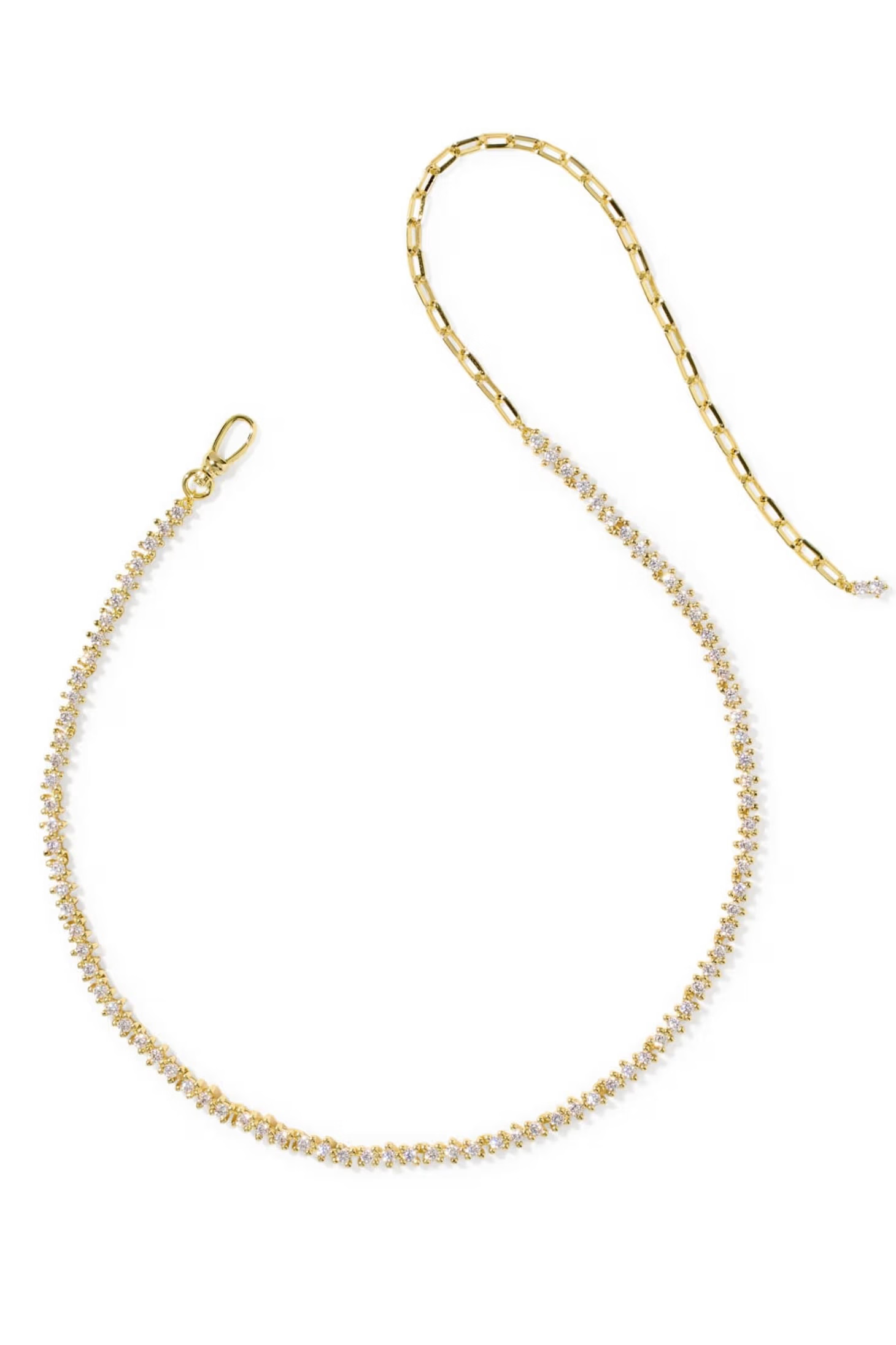Fate Gold Tennis Necklace