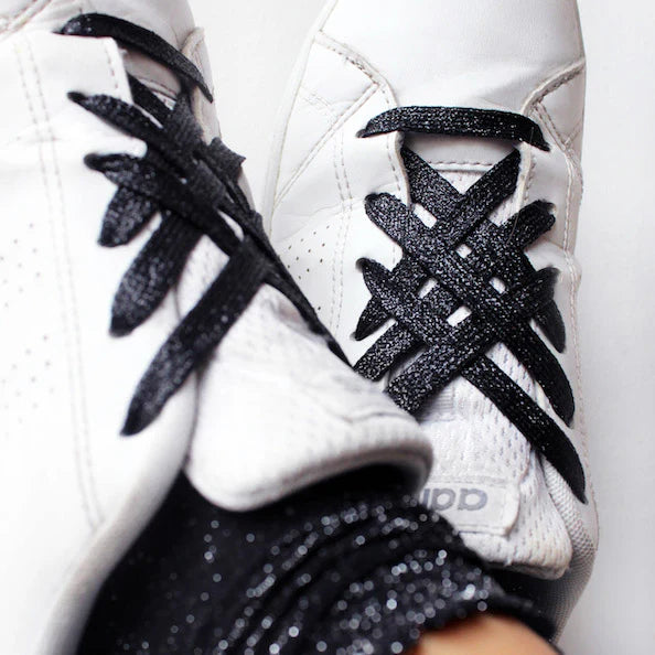 Black Sequin Laces