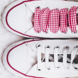 Red Gingham Laces