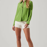 Romilda Button Up Open Back Top