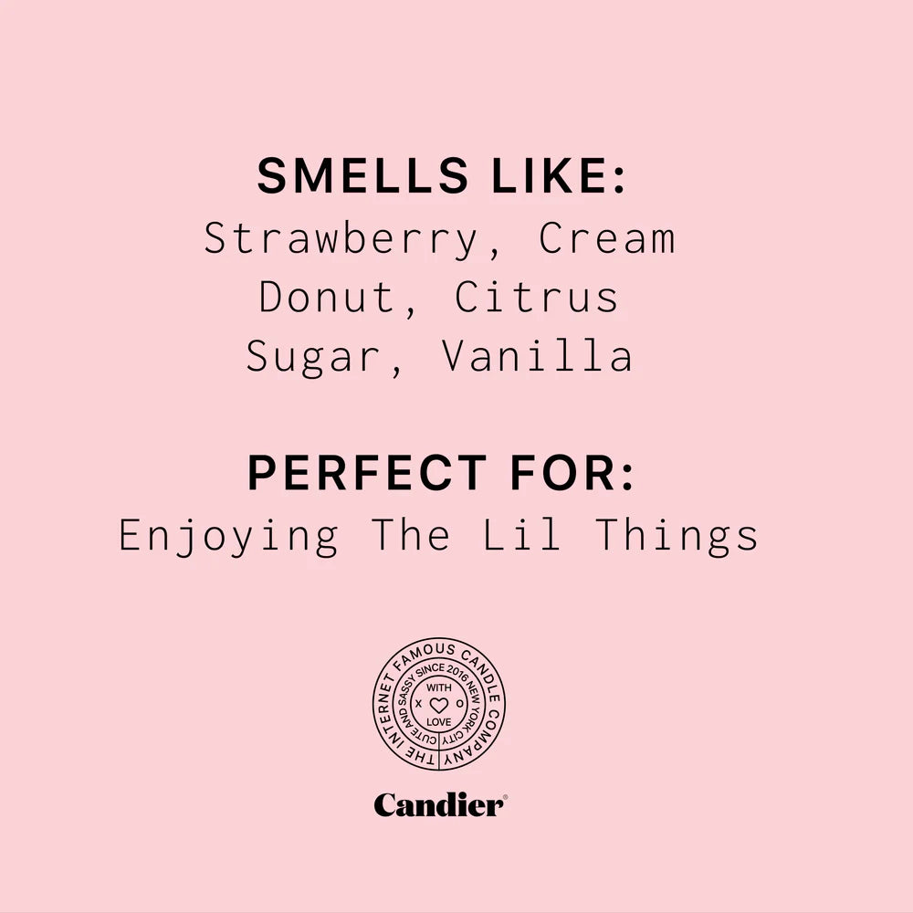 Donut Worry Candle