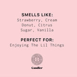 Donut Worry Candle