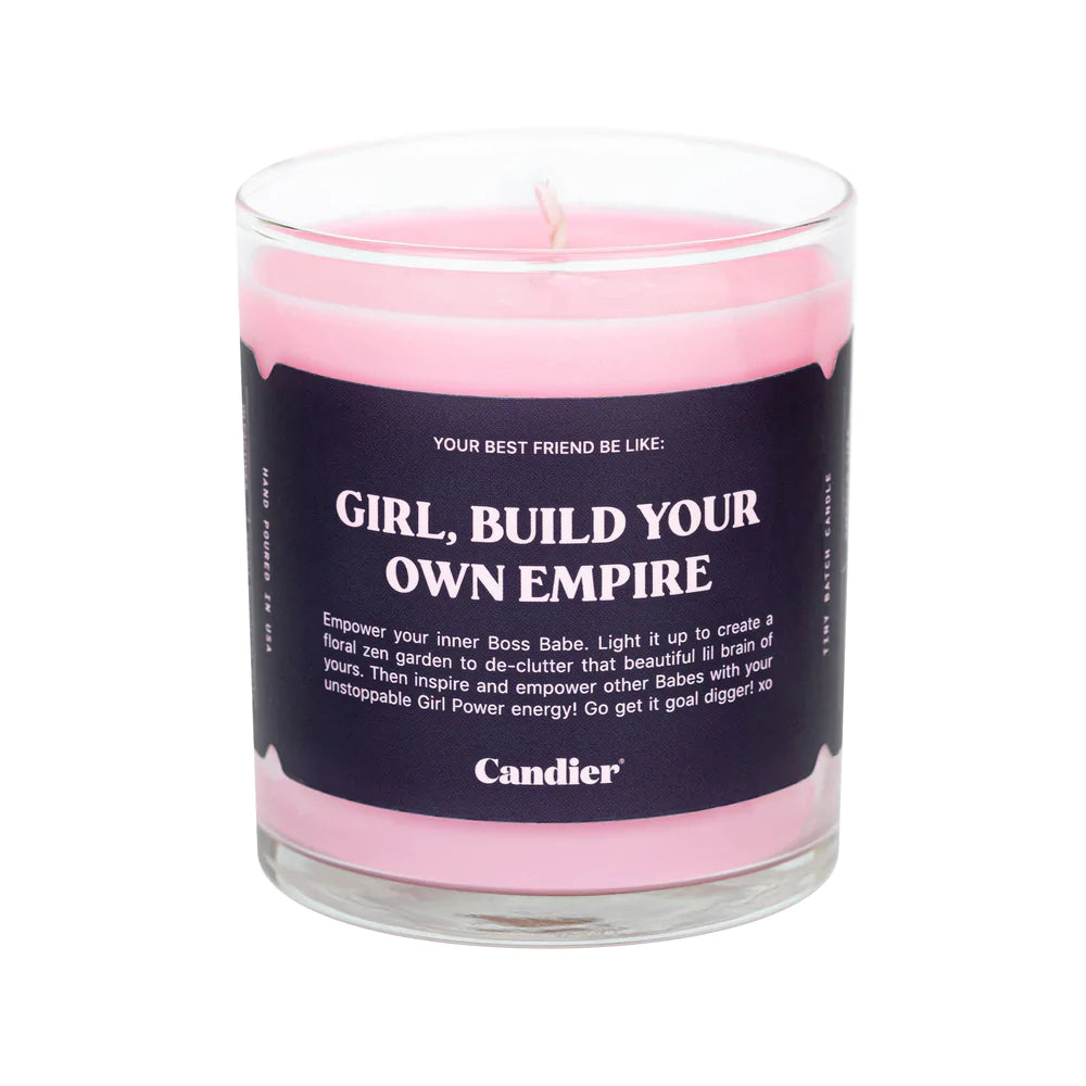 Build Your Empire Candle